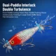 Twin Propeller stick bait – flotante o hundiente para agua dulce - imagen 3