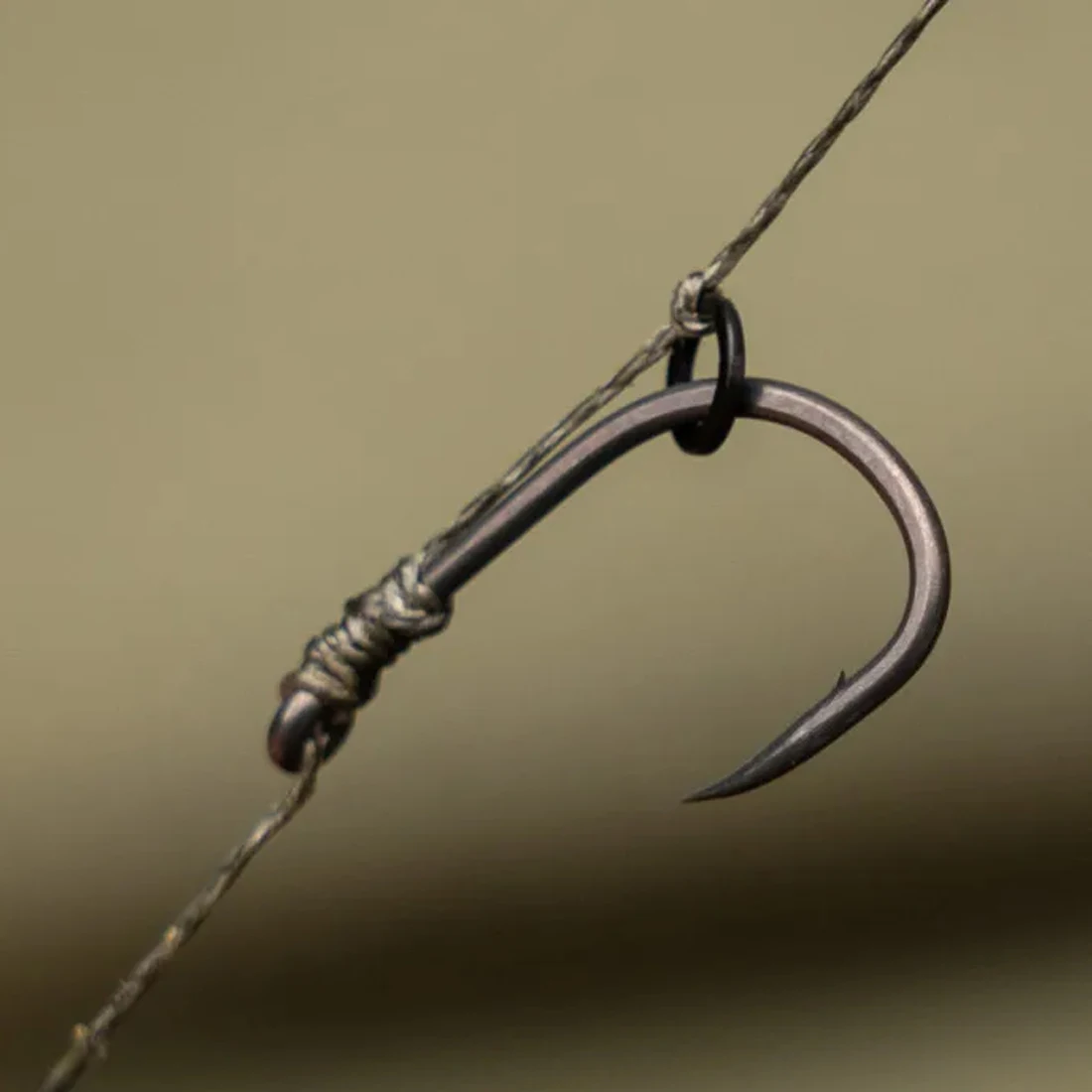 Anzuelo Boilie FishTrip – Punto curvo vástago ancho para carpa - imagen 3