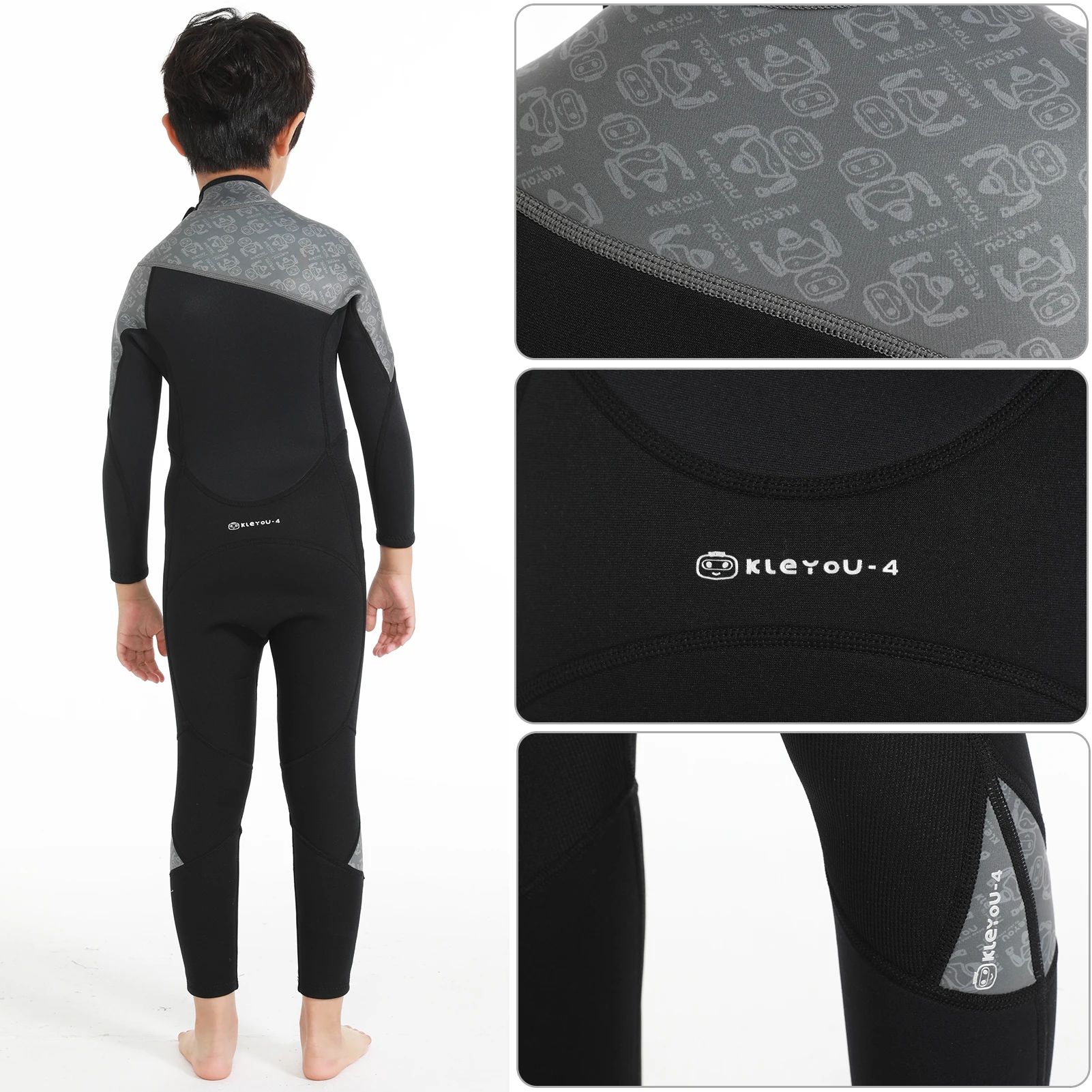 Traje de neopreno infantil para surf – UPF50+ antimedusas - imagen 3
