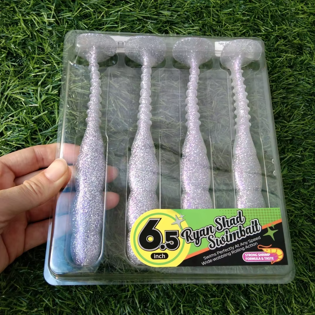 Noeby Ryan Shad Jig Head Señuelo de Pesca - imagen 3