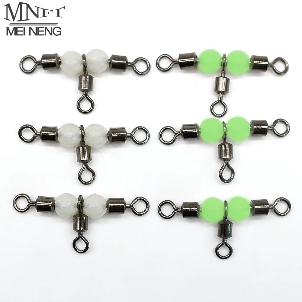 Giratorio 3 Vías Acero Inoxidable MNFT para Aparejos de Pesca