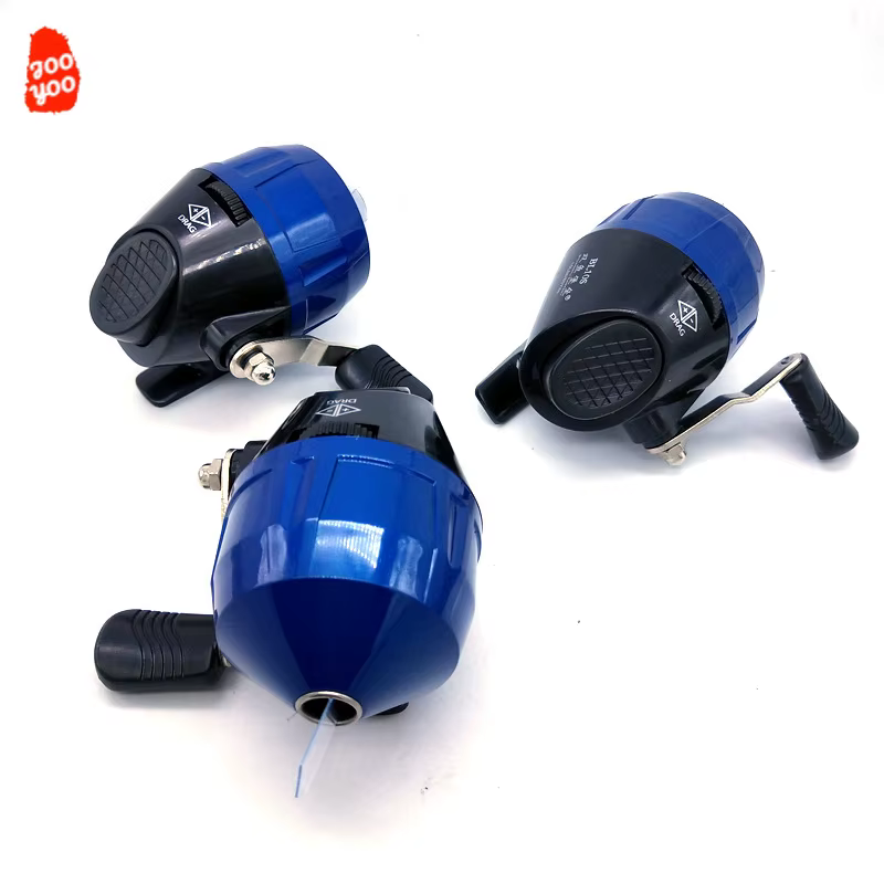 Mango de carrete para pesca - acero y plastico - proteccion muneca - imagen 3