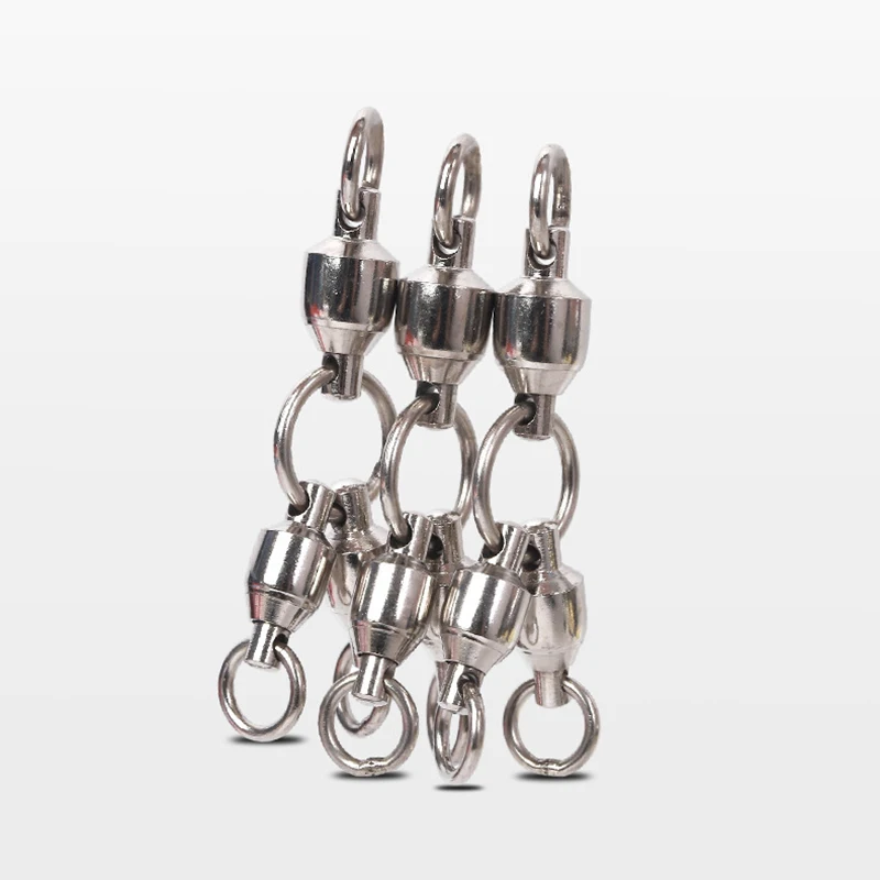Giratorio de pesca cobre y acero inoxidable - Conector múltiple