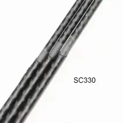 Secciones de caña de fibra de carbono SC320/SC330 – 2 piezas 3,2‑3,3 m en blanco