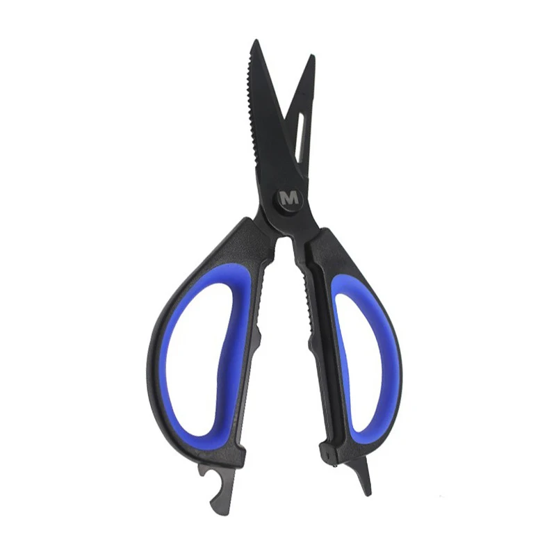 MUSTAD MTB004 Tijeras de pesca inox multifunción doble filo mar - imagen 3