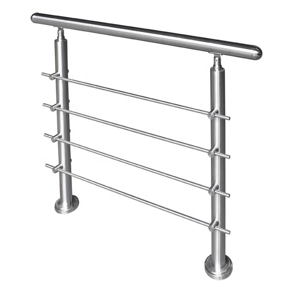 Postes barandilla acero inoxidable torneados CNC para escaleras interiores - imagen 5