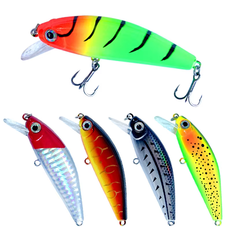 Señuelo Wobbler Minnow hundido para trucha y lubina
