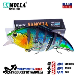Señuelo swimbait que se hunde para mar - Wobbler
