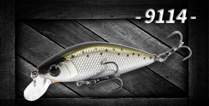 Señuelo Crankbait - vista lateral