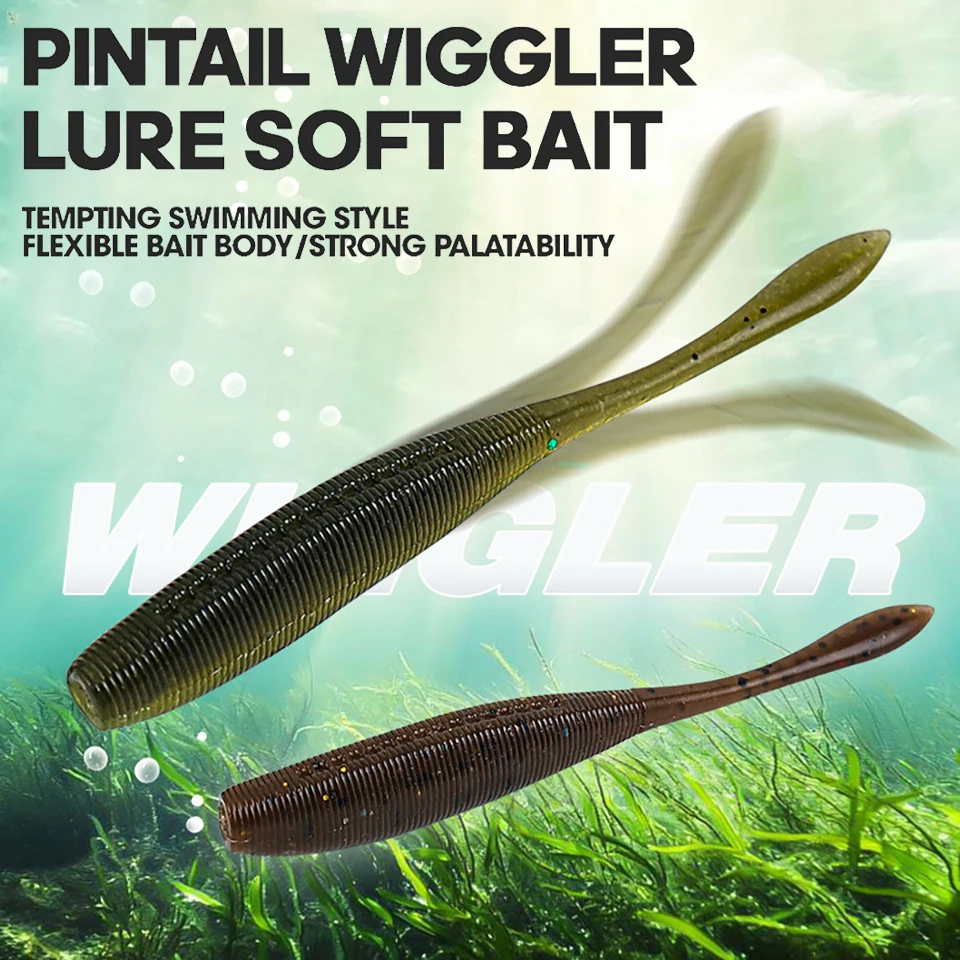 WALK FISH Señuelos blandos de silicona 7,5 cm – Carpa y lubina - imagen 5
