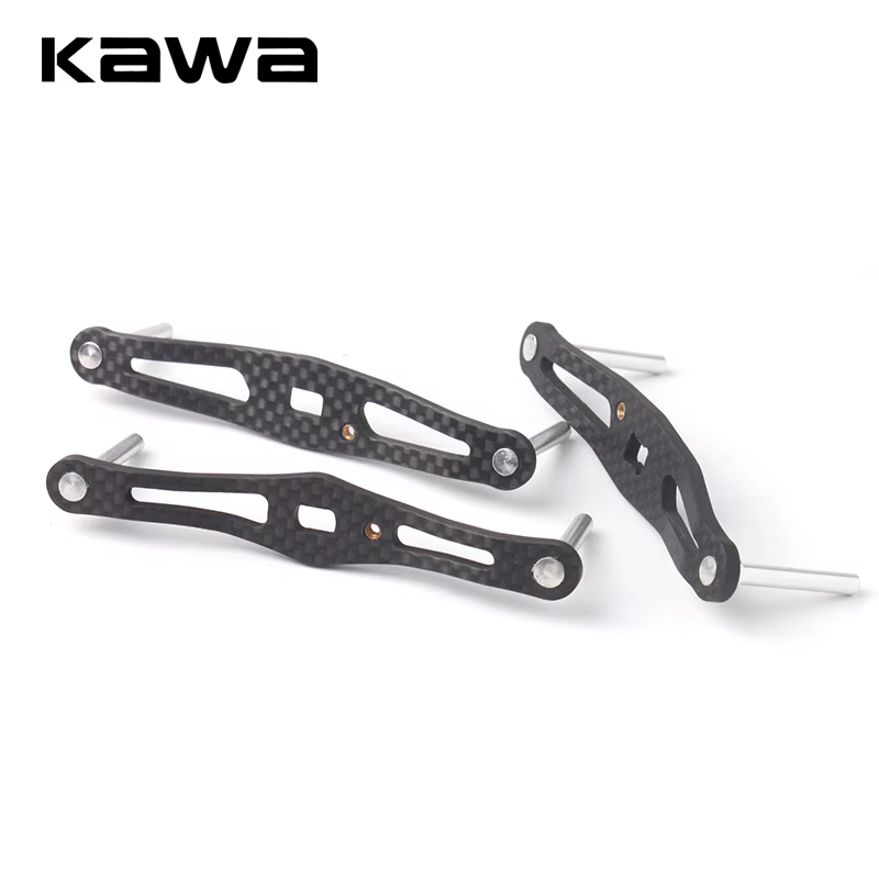 Mango de carrete fibra de carbono Kawa – Diseño chaflán 95-100 mm