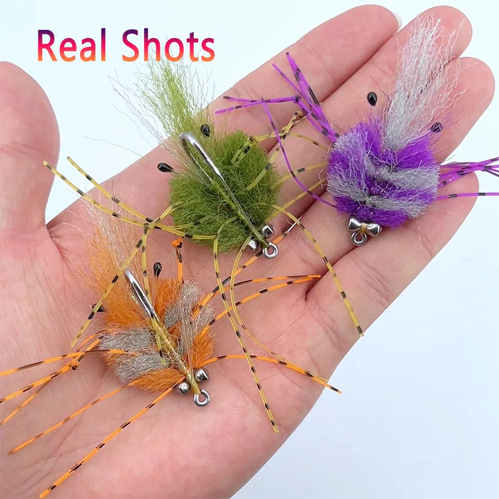 Mancuernas de tungsteno Ojos de Cangrejo – Acero inoxidable para mosca - imagen 4