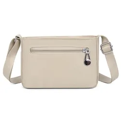 Bolso bandolera impermeable gran capacidad ligero de nailon, móvil