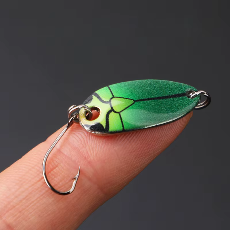 Cucharas Giratorias Pequeñas para Pesca con Lentejuela Ruidosa - imagen 5