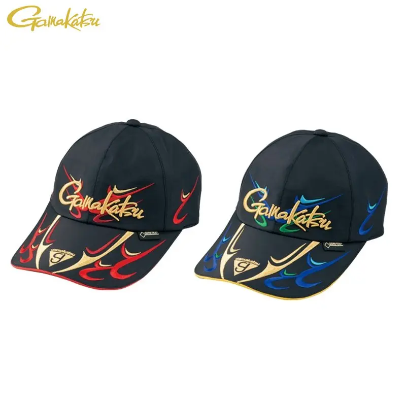 Gorra de pesca Gamakatsu bordada transpirable UPF ajustable - imagen 3