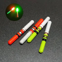 A609 Flotador de pesca LED con luz verde/rojo y baterías recargables