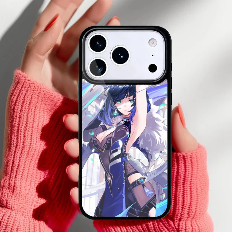 Funda Yelan Genshin Impact vista frontal