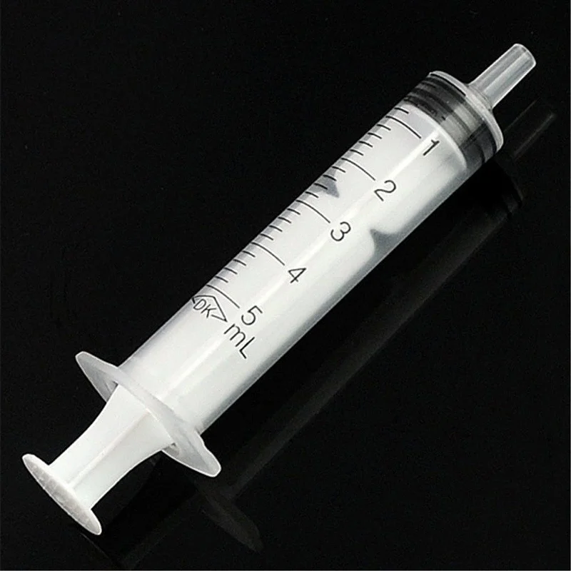Inyector de cebo con jeringa de plástico desechable sin aguja - imagen 4