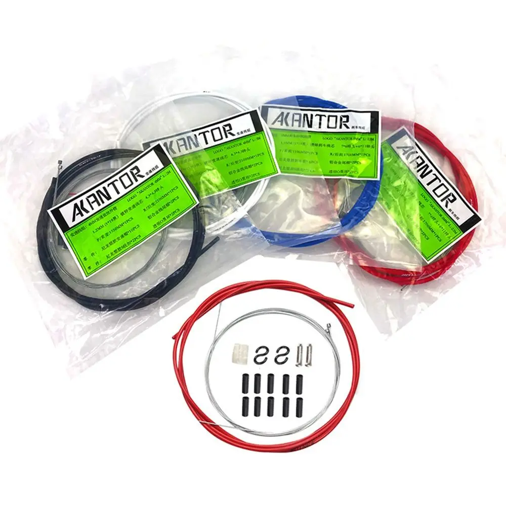 Cable de cambio MTB universal con funda PVC y terminal - imagen 3