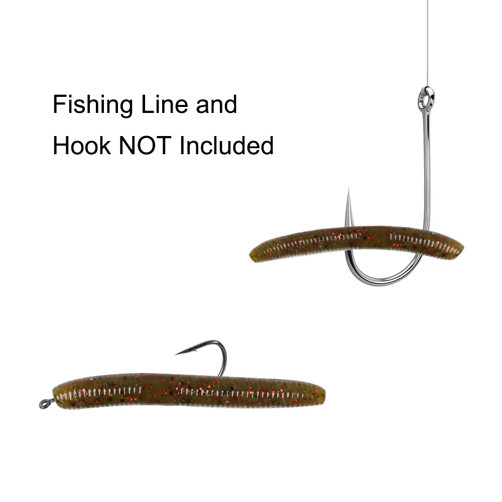 Señuelo blando SwimBait para Texas Rig Ned Rig - 15 piezas agua salada - imagen 3