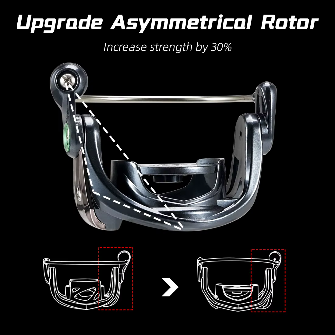 SeaKnight WR4 – Carrette giratorio ultralight fibra carbono 9+1 - imagen 2