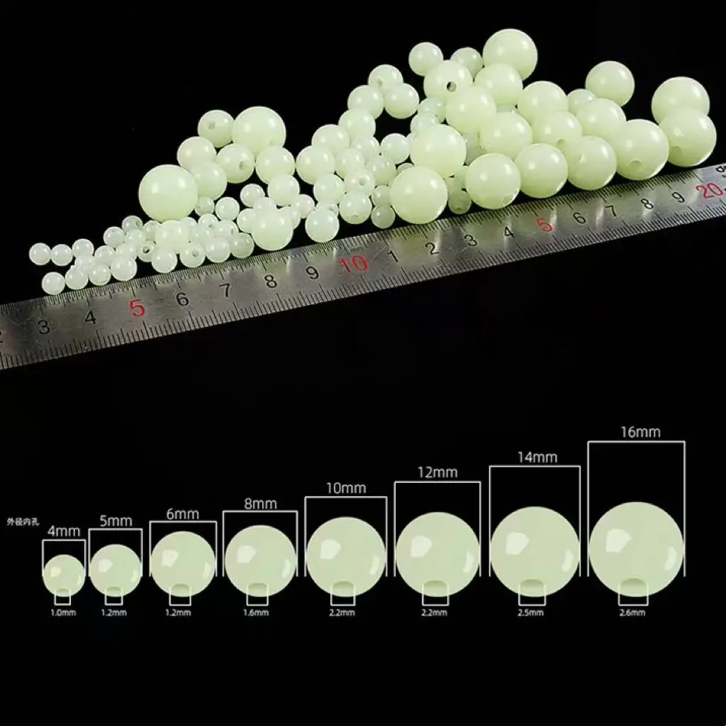 Perlas luminosas circulares para pesca nocturna – accesorios - imagen 5
