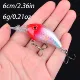 Crankbait Hundible con ojos 3D Minnow y triples - imagen 3