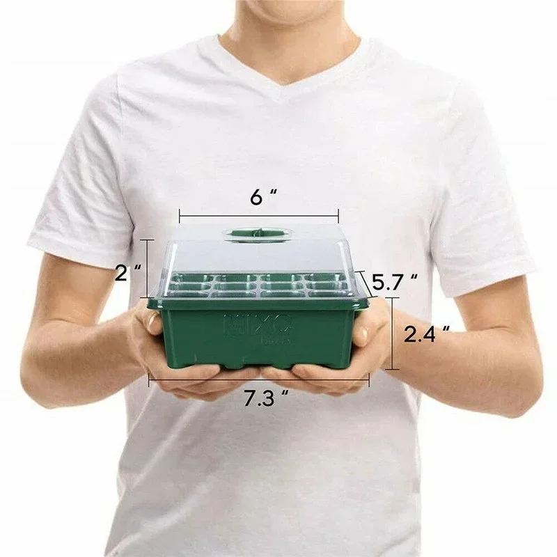 Bandeja germinación con tapa – Kit cultivo semillas para interior - imagen 2