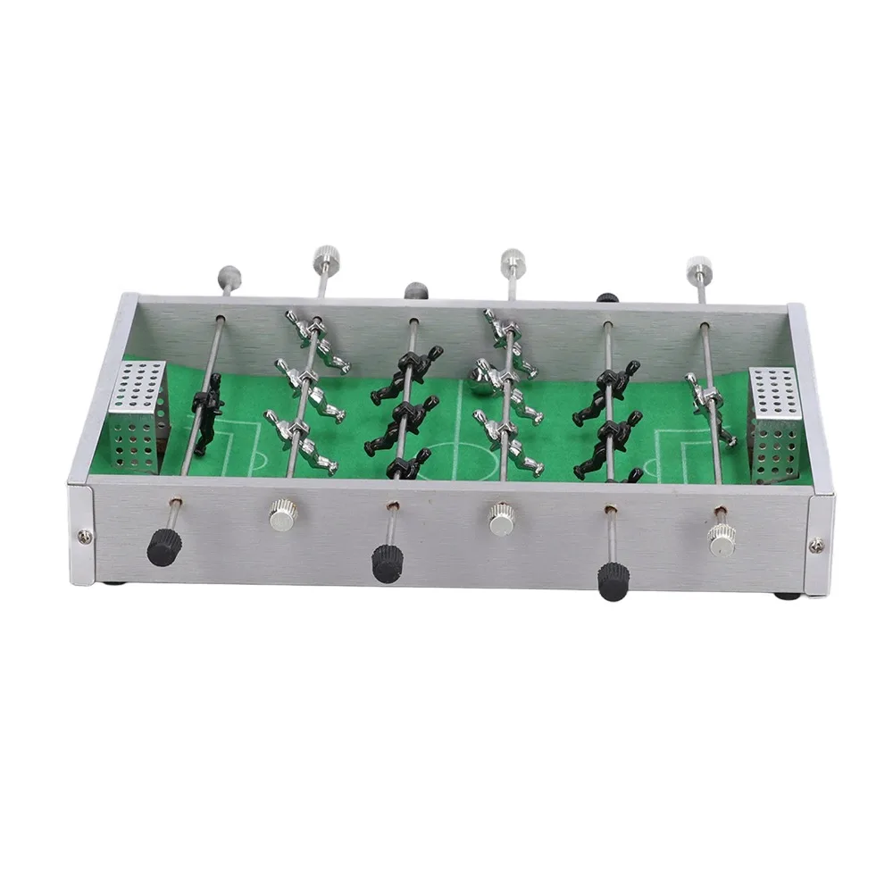 Futbolín de sobremesa mini portátil interactivo para escritorio - imagen 2
