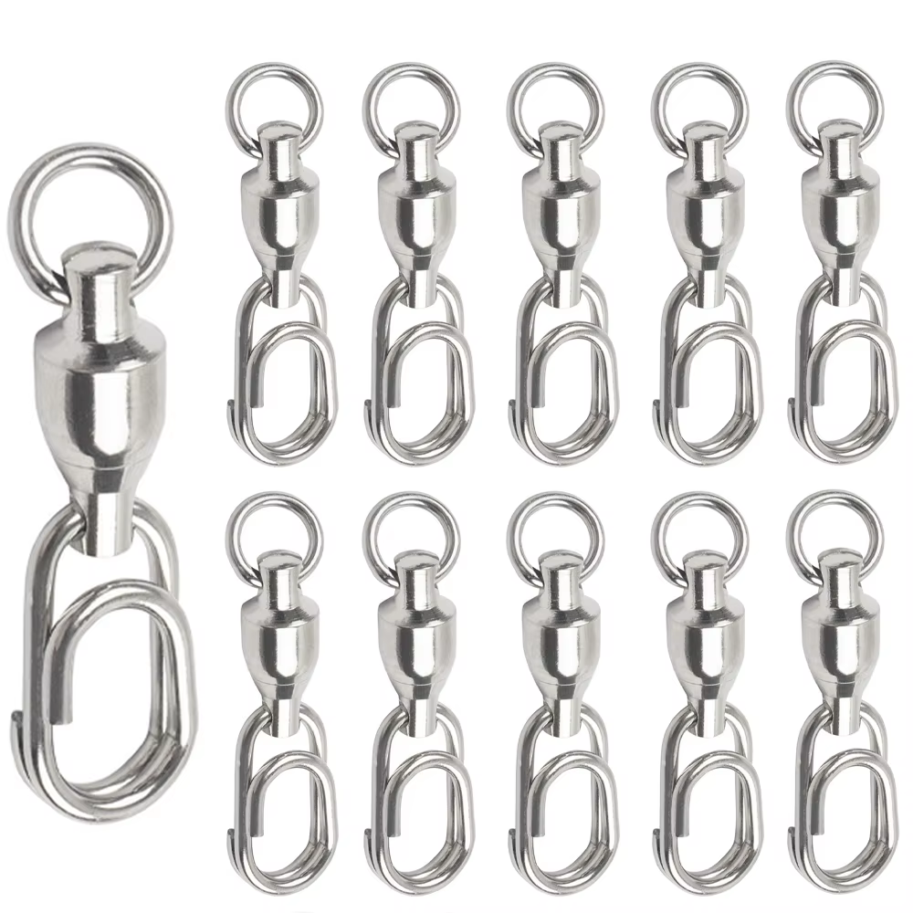 Giratorios con anillos divididos y broches rápidos - 15 piezas - imagen 5