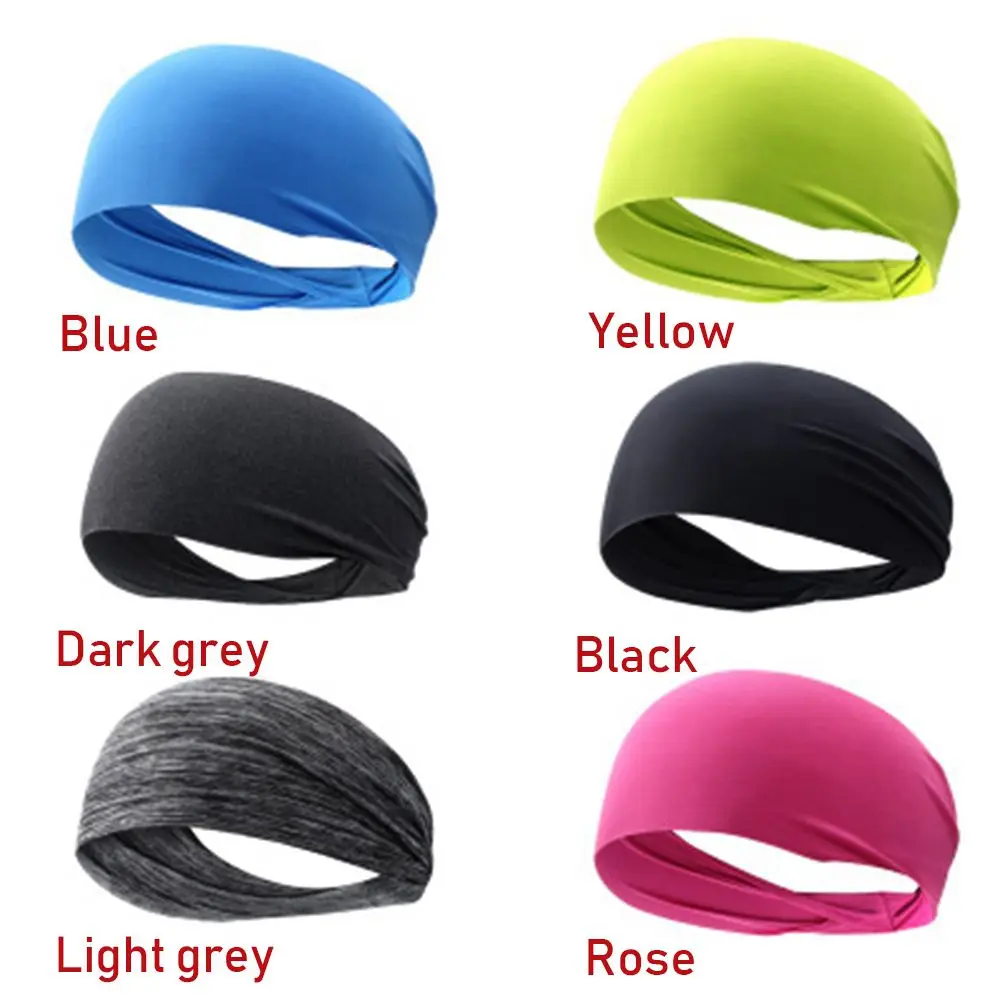 Diadema deportiva elástica multicolor