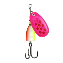 Cucharilla Giratoria con Lentejuelas para Pesca de Bagre