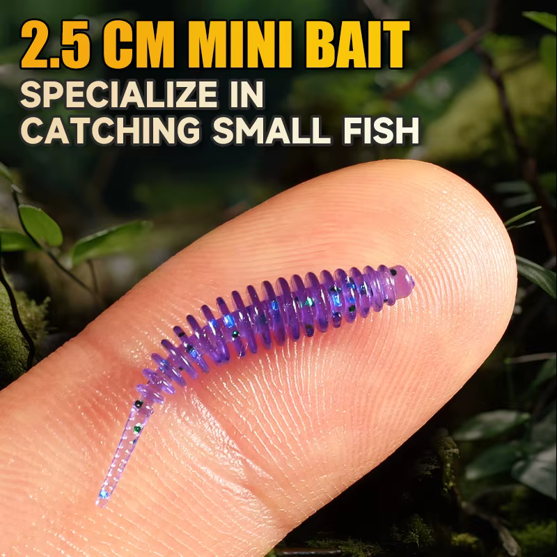 SUPERCONTINENTE Tanta Cebo Vinilo Gusano para pesca de Carpa y Lubina - imagen 2