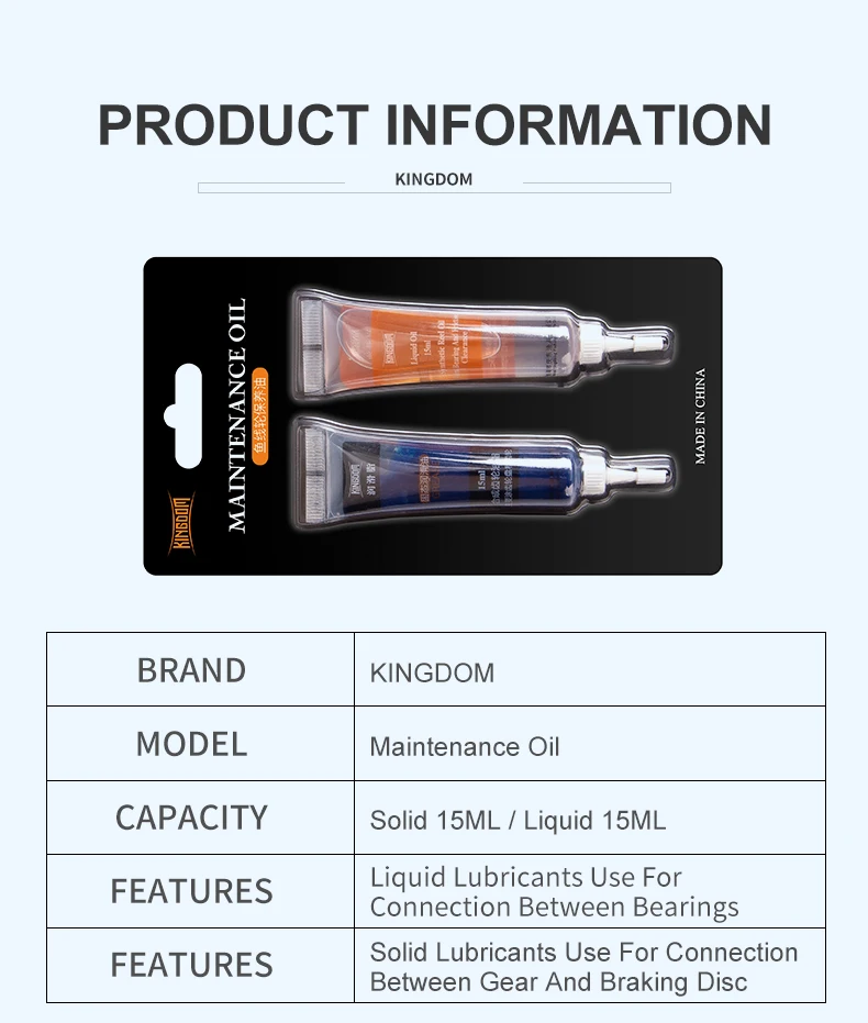 Kit de herramientas Kingdom abierto mostrando componentes