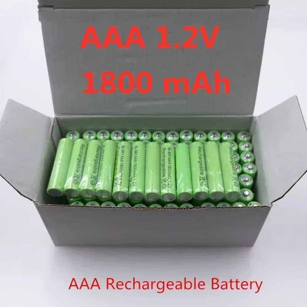 Baterías recargables AAA NiMH 1800mAh alta calidad - imagen 2
