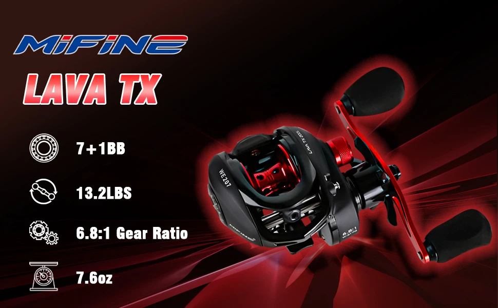 Carrete MIFINE LAVA TX vista frontal