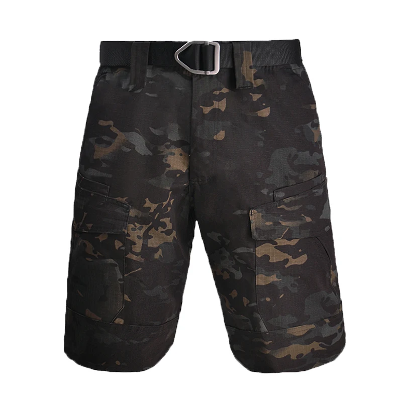 Pantalones cortos tácticos de carga camuflaje verano para aire libre - imagen 2