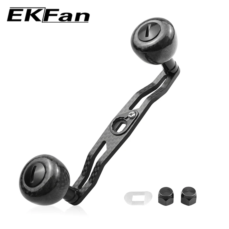 EKFan Mango de Torno Carbono 120mm 45g – 8 agujeros 5mm - imagen 3