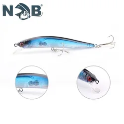 NGB Wobler Minnow Topwater flotante con ojos 3D para black bass