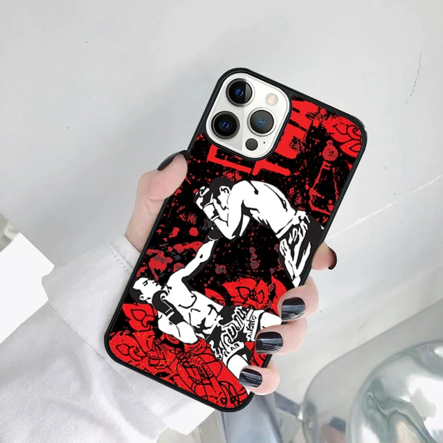 Muay Thai sobre funda para iPhone