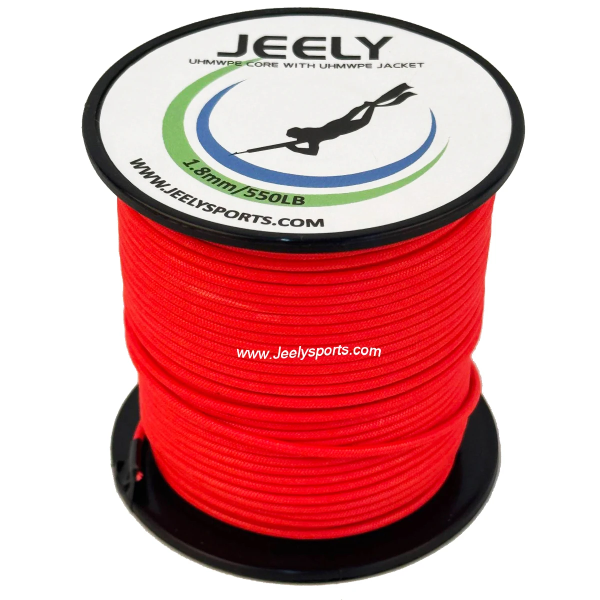 Sedal trenzado UHMWPE para pesca submarina resistente y duradero