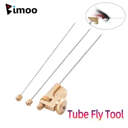 Kit Herramientas Atar Moscas Bimoo – Tubo Latón y Acero Inoxidable