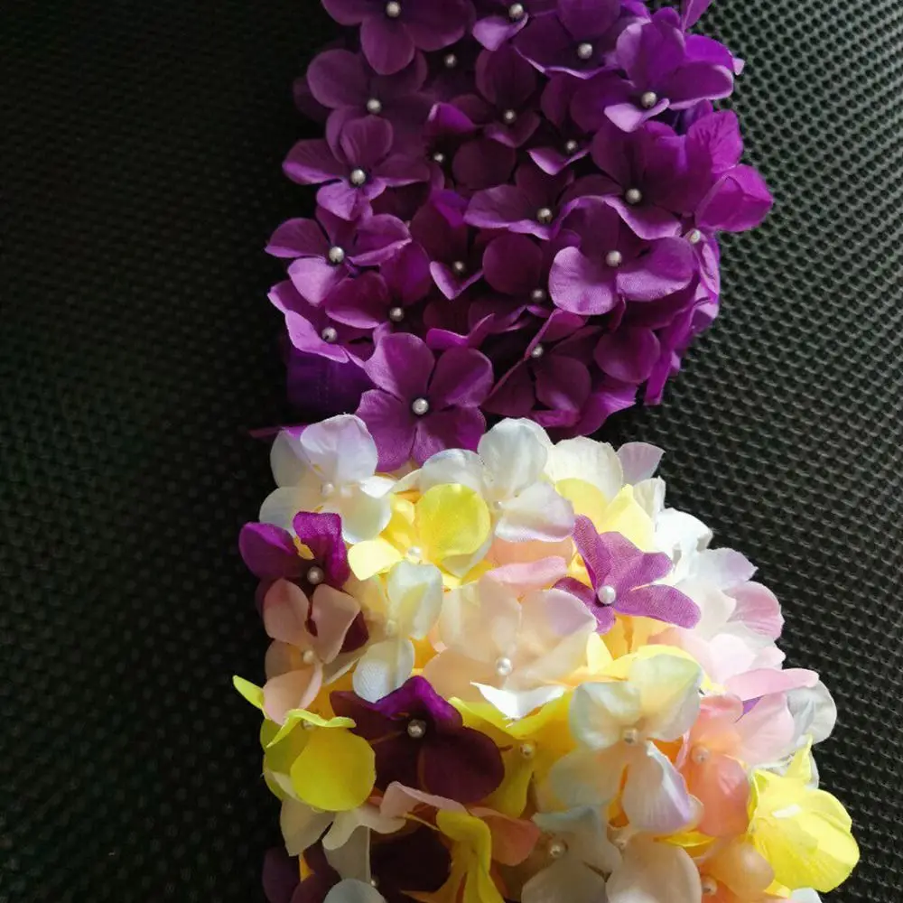 Detalle de pétalos florales 3D