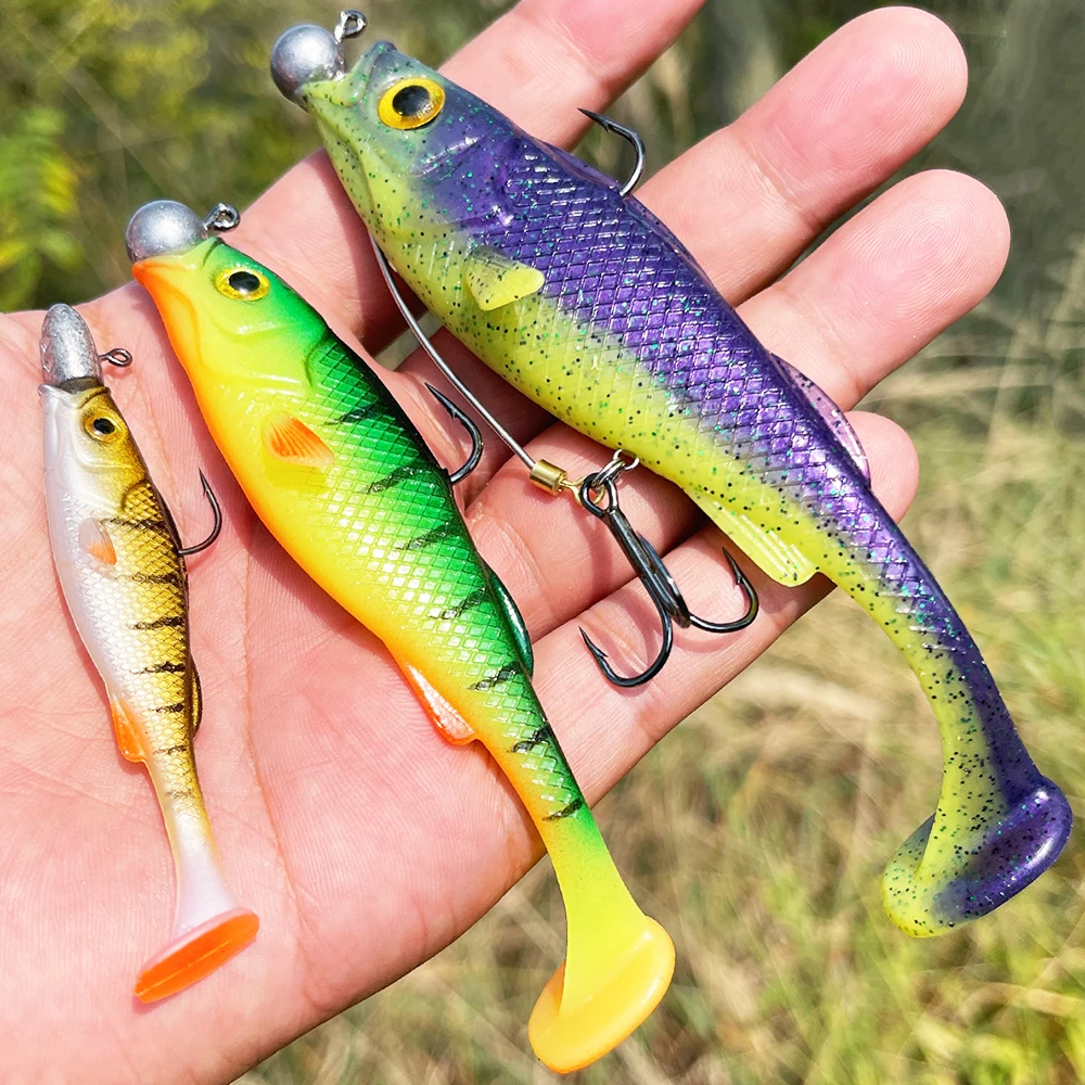 Spinpoler Vigour Perch Swimbait Shad UV para lucio y zander también - imagen 4