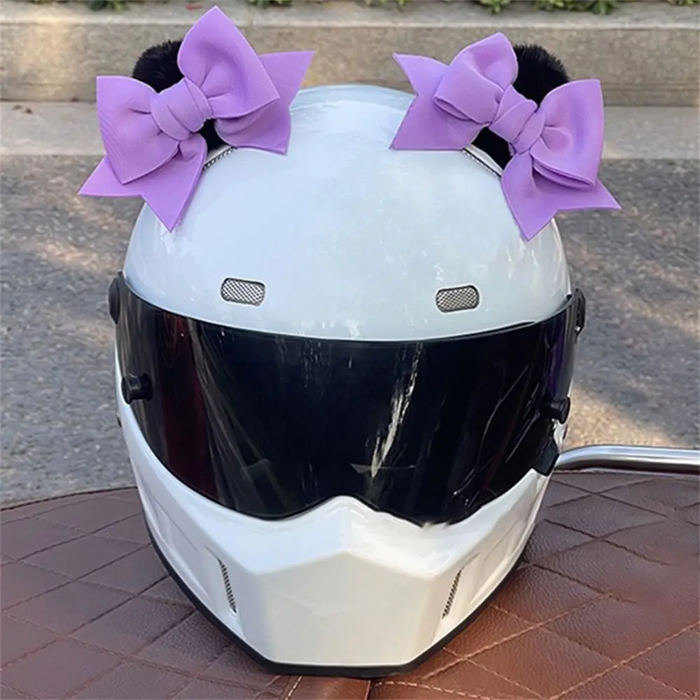 Decoración Cascos Moto Nudo Mariposa – Adornos Motocicleta Racing - imagen 5