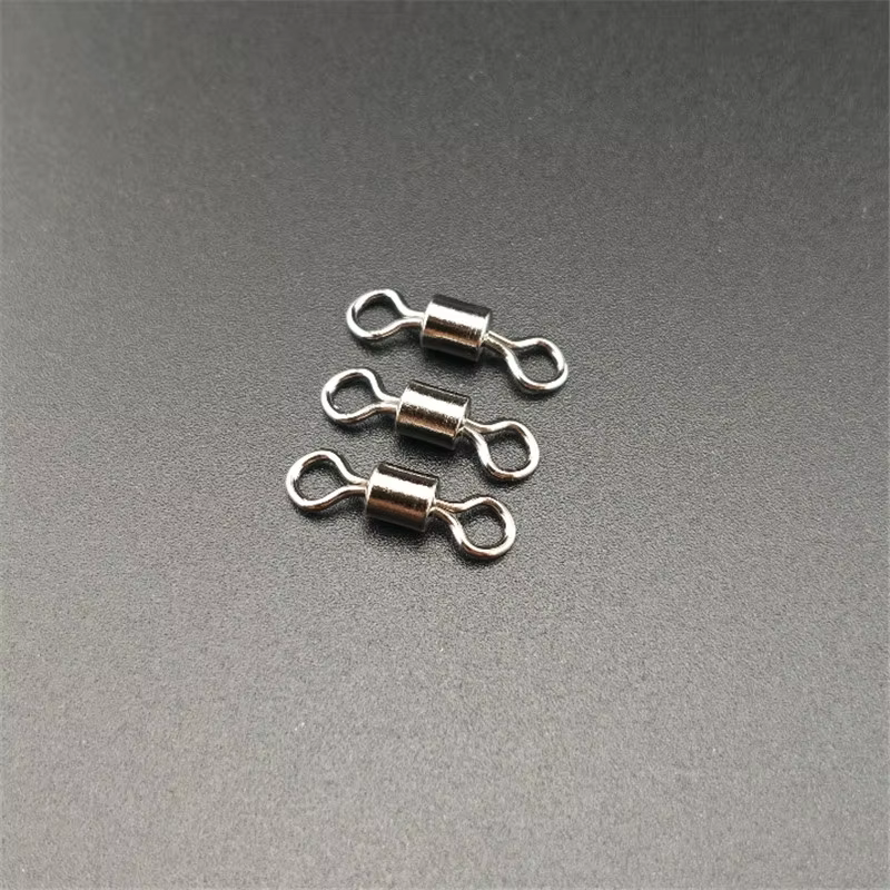 Conectores giratorios snap de acero inoxidable para pesca de carpa - imagen 3