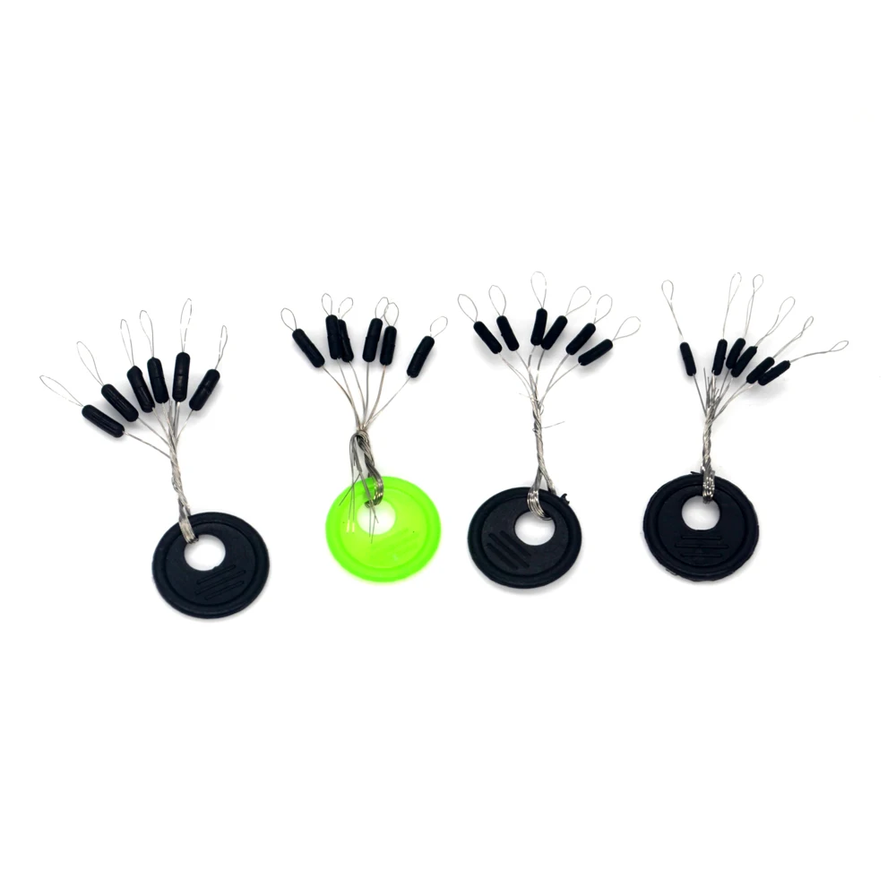 MNFT Flotador Bobber negro tapón oval y cilíndrico para precisión - imagen 5