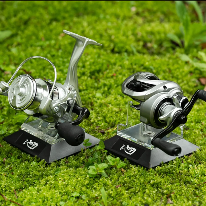 Soporte Carretes Baitcasting – Acero Inoxidable - imagen 4