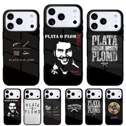 Funda para teléfono Narcos plata o plomo Pablo Escobar