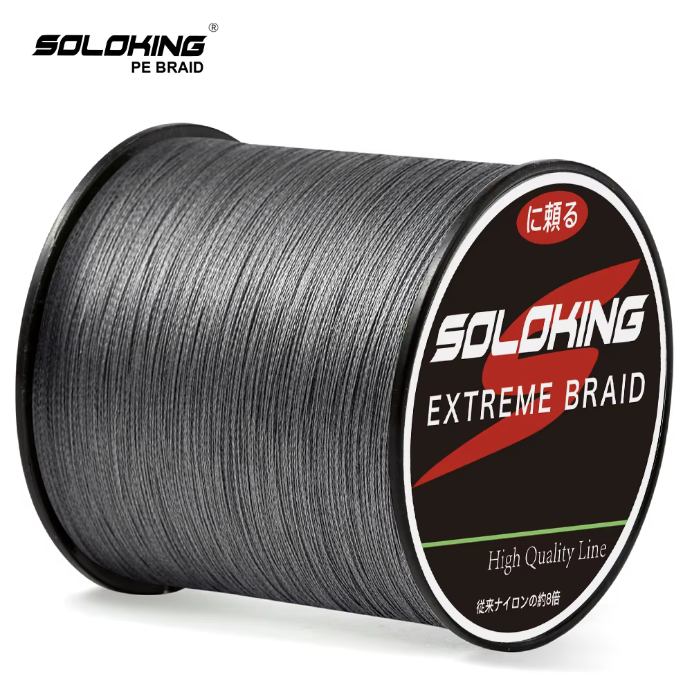 SOLOKING Línea Trenzada PE Japonés – Resistente para Mar y Agua Dulce - imagen 3